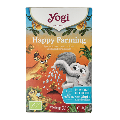 Yogi Happy farming bio 17.00 Zakjes