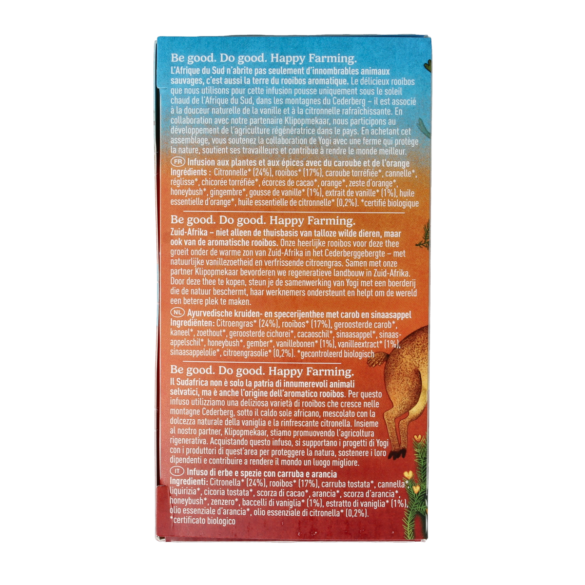 Yogi Happy farming bio 17.00 Zakjes