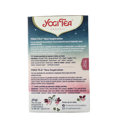 Yogi New inspiration bio 17.00 Zakjes