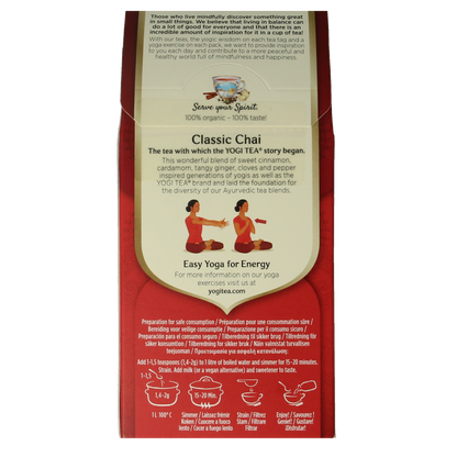Yogi Tea Classic chai tea (los) bio 90 Gram
