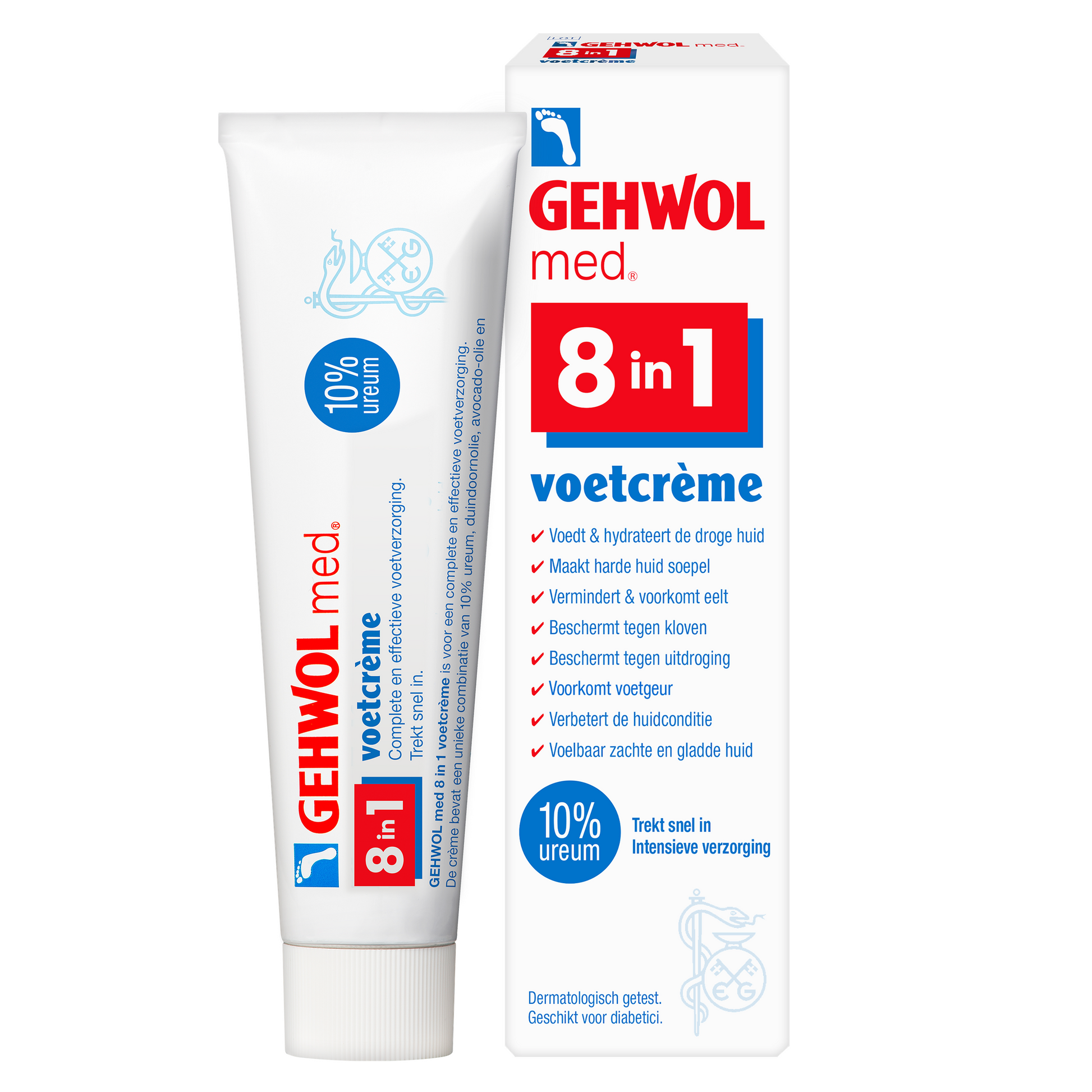 Gehwol 8-in-1 voetcreme 75 Milliliter