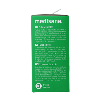 Medisana PM180 Saturatie/pulseoxi meter 1 Stuks
