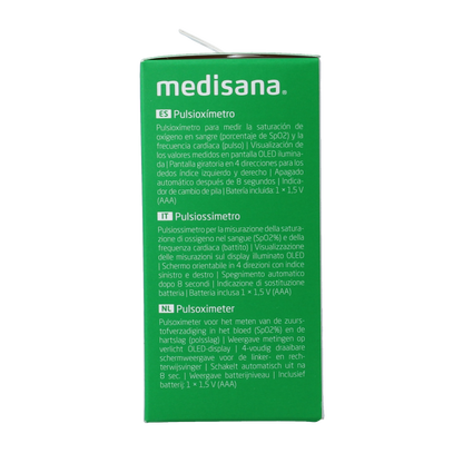 Medisana PM180 Saturatie/pulseoxi meter 1 Stuks