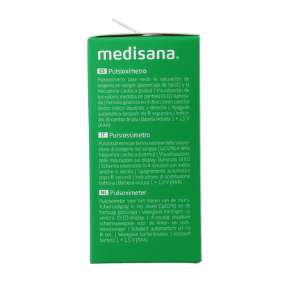 Medisana PM180 Saturatie/pulseoxi meter 1.00 Stuks