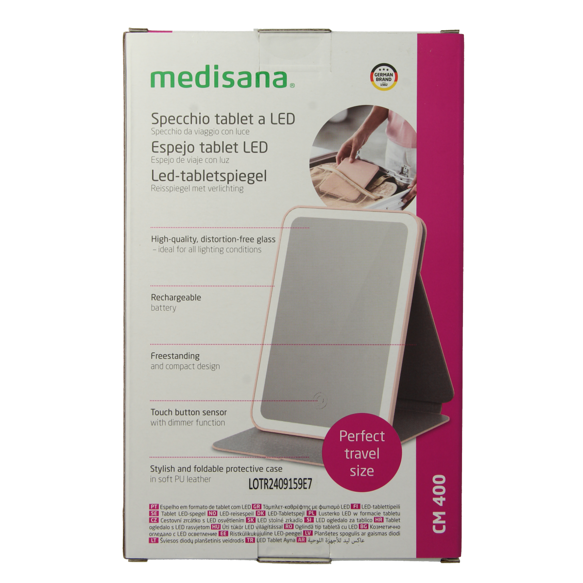 Medisana Cosmeticaspiegel CM 400 1.00 Stuks
