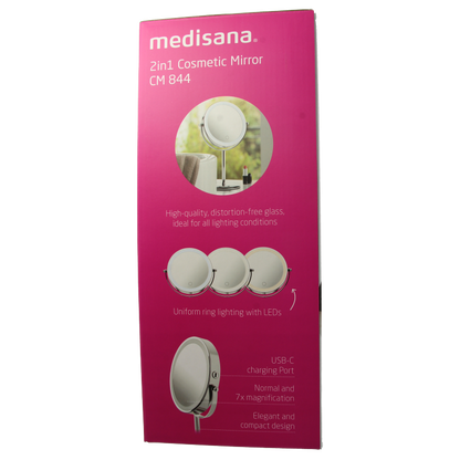 Medisana Cosmeticaspiegel 2 in 1 CM844 1 Stuks