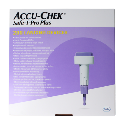 Accu-Chek Safe T-pro plus lancetten 200 Stuks