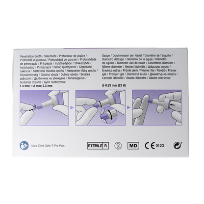 Accu-Chek Safe T-pro plus lancetten 200 Stuks