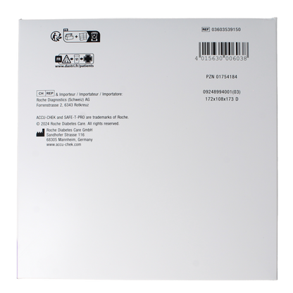 Accu-Chek Safe T-pro plus lancetten 200 Stuks