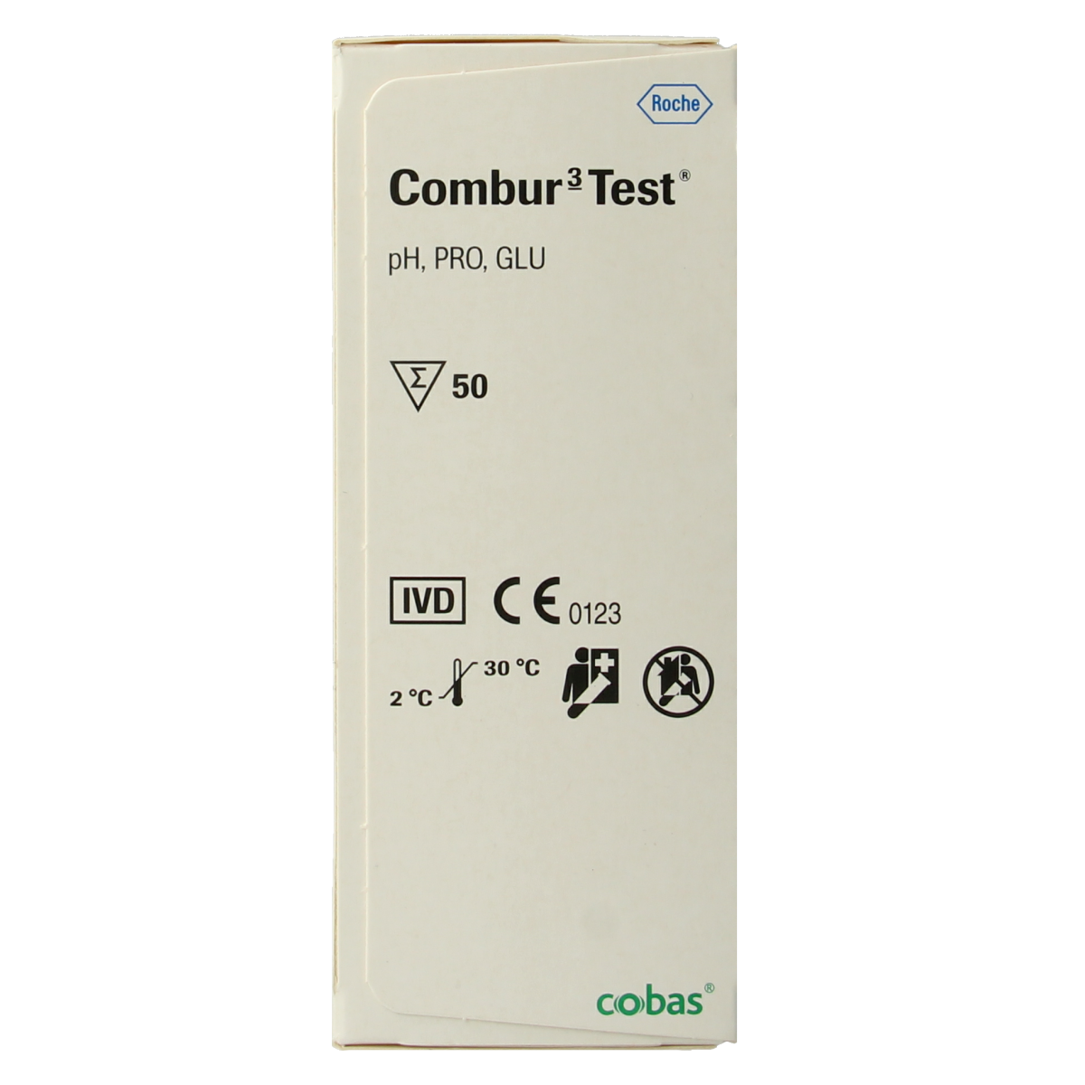 Roche Combur 3 teststrips 50.00 Stuks