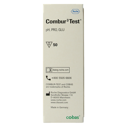 Roche Combur 3 teststrips 50.00 Stuks