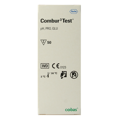 Roche Combur 3 teststrips 50.00 Stuks