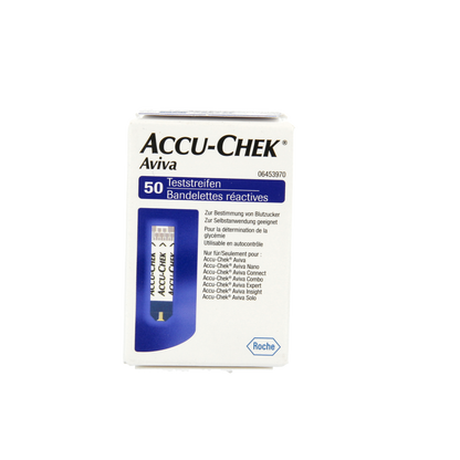 Accu-Chek Aviva strip noncode 50 Stuks