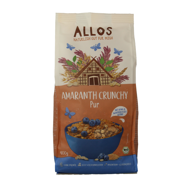 Allos Crunchy amarant basic bio 400 Gram