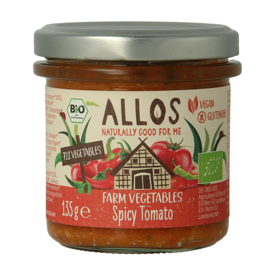 Allos Farm vegetables pittige tomaat bio 135 Gram
