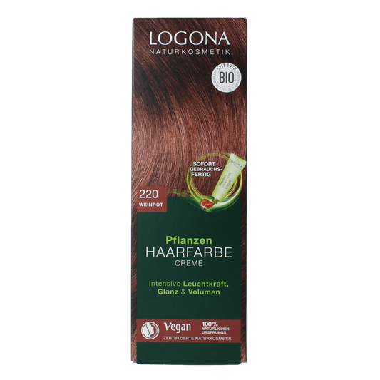 Logona Color creme 220 bordeaux 150 Milliliter