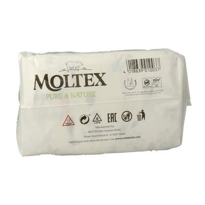 Moltex Pure & nature babyluiers newborn 22 Stuks