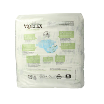 Moltex Pure & nature babyluiers maxi 29 Stuks