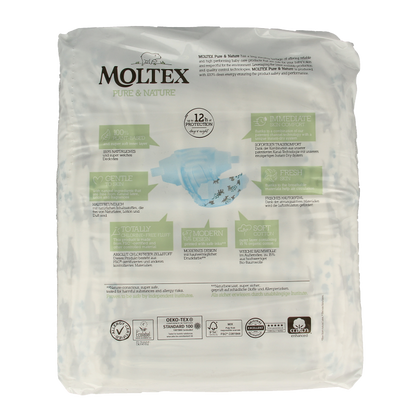 Moltex Pure & nature babyluiers junior 25 Stuks