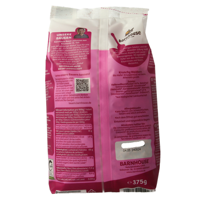 Barnhouse Krunchy pur bosbes bio 375 Gram