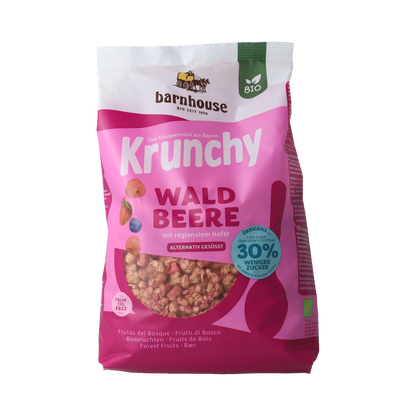 Barnhouse Krunchy havergranola bosvruchten bio 500.00 Gram
