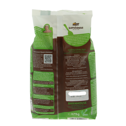 Barnhouse Krunchy choco noten bio 375 Gram