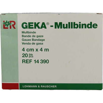 Geka Hydrofiel windsel 4m x 4cm 1 Stuks
