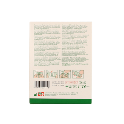 Curapor Transparant 10 x 8cm steriel 5.00 Stuks