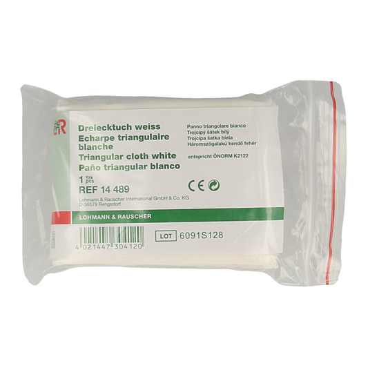 Lohmann&Rauscher Mitella wit universeel viscose 1 Stuks
