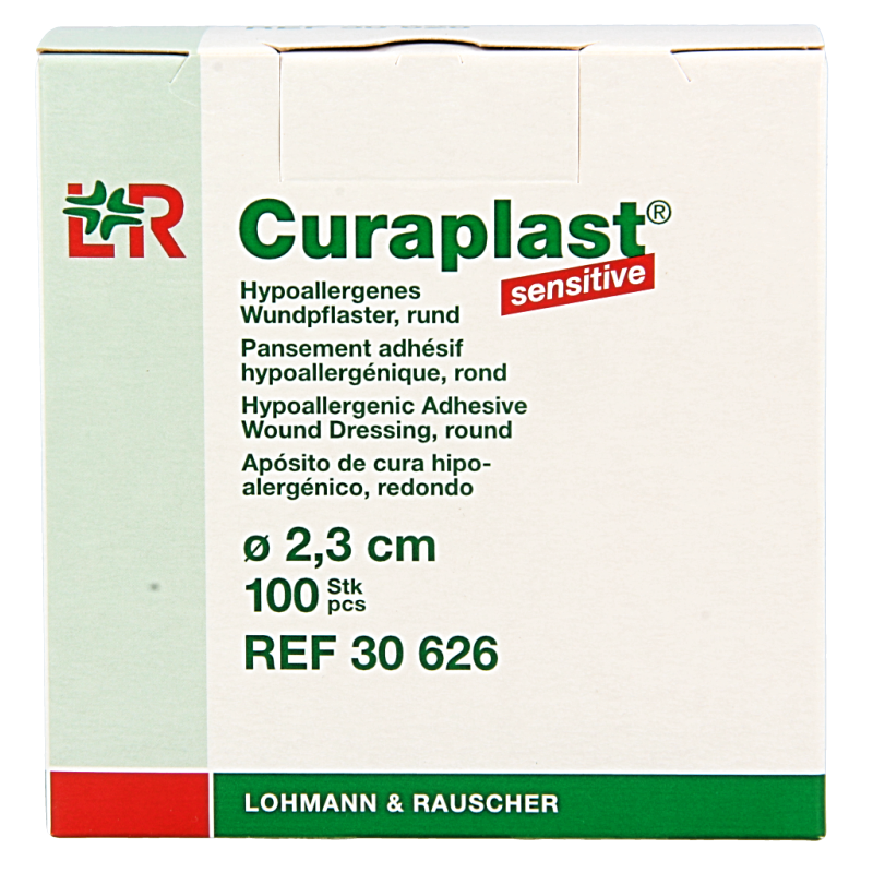 Curaplast Sensitive ronde pleister 100 Stuks