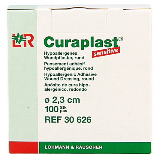 Curaplast Sensitive ronde pleister 100 Stuks