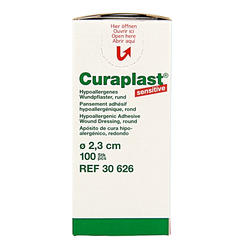 Curaplast Sensitive ronde pleister 100 Stuks