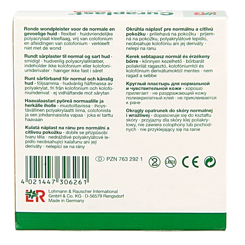 Curaplast Sensitive ronde pleister 100 Stuks