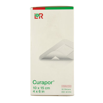 Curapor Wondpleister 10 x 15cm steriel 50.00 Stuks