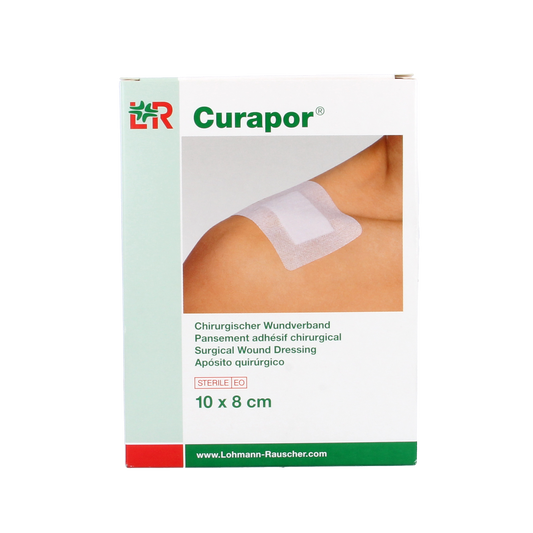 Curapor Wondpleister 10 x 8cm steriel 5.00 Stuks