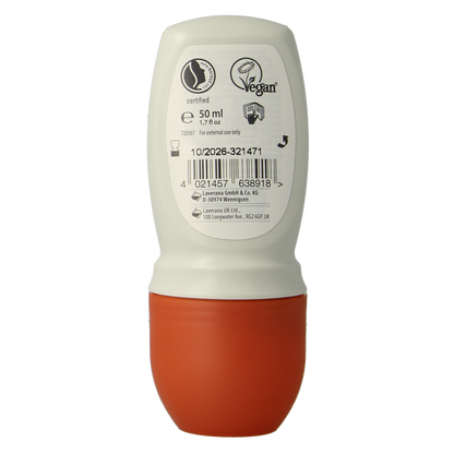 Lavera Deodorant roll-on natural & strong bio 50.00 Milliliter