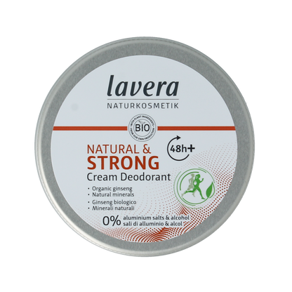 Lavera Deodorant creme/cream natural & strong bio 50.00 Milliliter