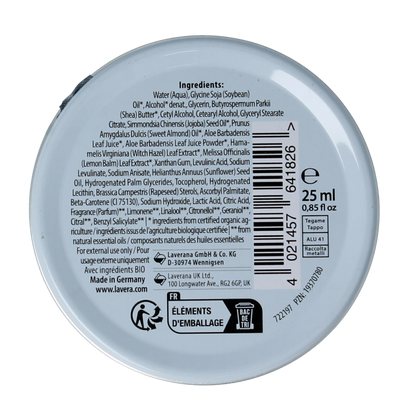 Lavera Basis sensitive all round cream mini bio 25 Milliliter