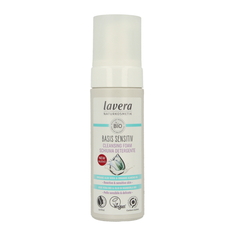 Lavera Basis Sensitive cleansing foam 150 Milliliter