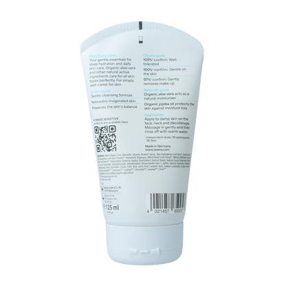 Lavera Basis Sensitive cleansing gel 125.00 Milliliter