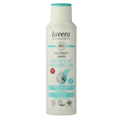 Lavera Shampoo basis sensitiv moisture & care 250 Milliliter