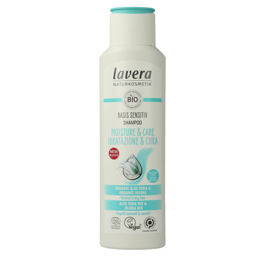 Lavera Shampoo basis sensitiv moisture & care 250 Milliliter