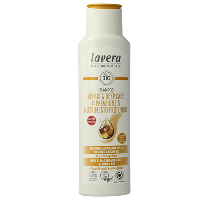 Lavera Shampoo repair & deep care 250 Milliliter