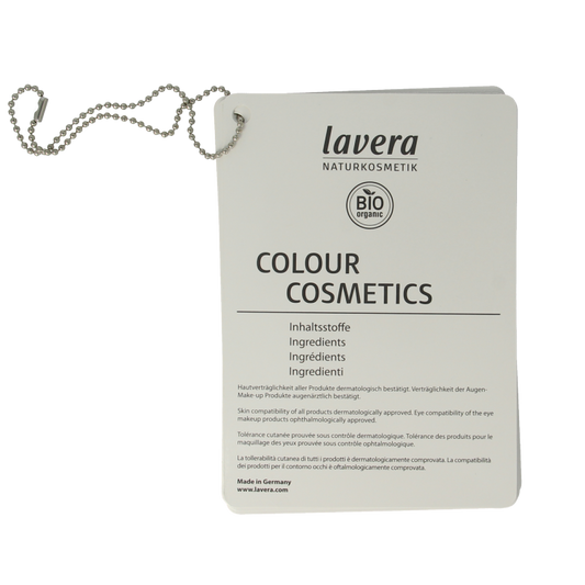 Lavera Colour cosmetics INCI boekje 2023 1 Stuks