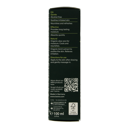 Lavera Men sensitiv aftershave balm bio 100.00 Milliliter