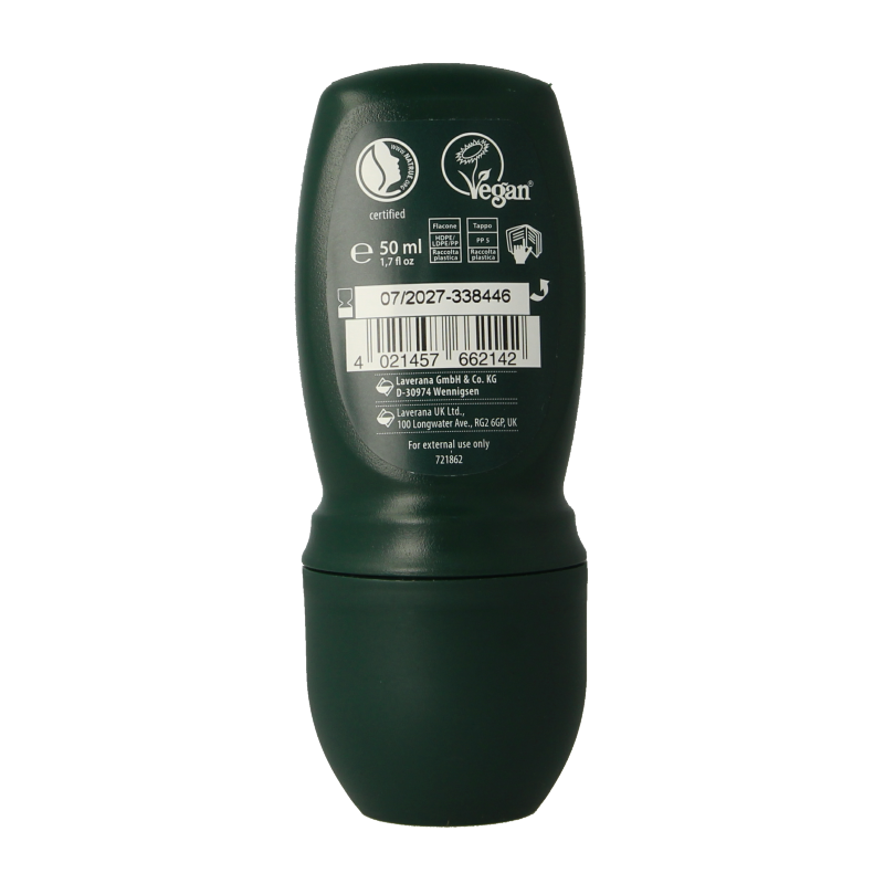 Lavera Men sensitiv deodorant roll-on bio 50 Milliliter