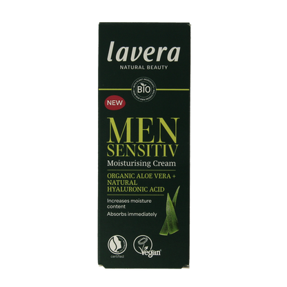 Lavera Men sensitiv moisturizing cream bio 50.00 Milliliter