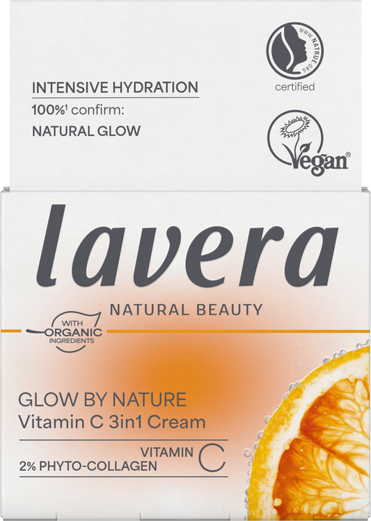 Lavera Glow by nature vitamine C 3-in-1 creme 50.00 Milliliter