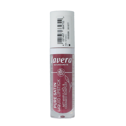 Lavera Lipstick liquid wild mauve 03 bio 1.00 Stuks