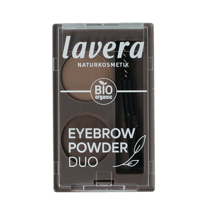 Lavera Eyebrow powder duo bio 1.00 Stuks